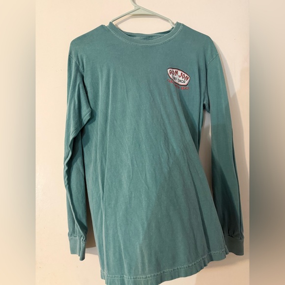 Ron Jon Surf Shot Sage Green Shirt - Picture 1 of 3